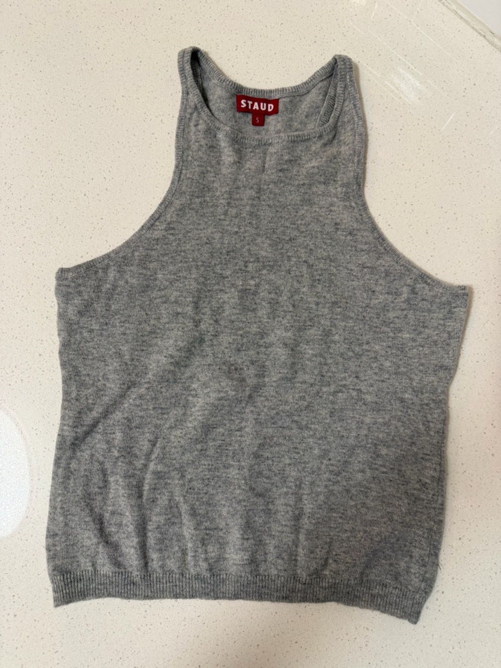STAUD Heather Gray Knit
Tank